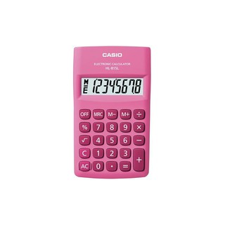 เครื่องคิดเลข สีชมพู คาสิโอ HL-815L-PK Casio Pink Calculator HL-815L-PK