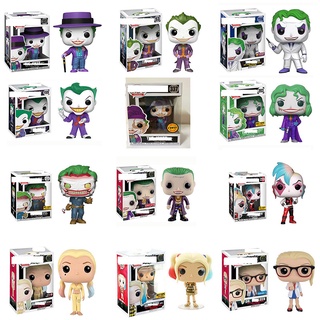 ฟิกเกอร์ Funko DC Heroes Batman Series Joker Harley Quinn Pop ของเล่นสําหรับเด็ก