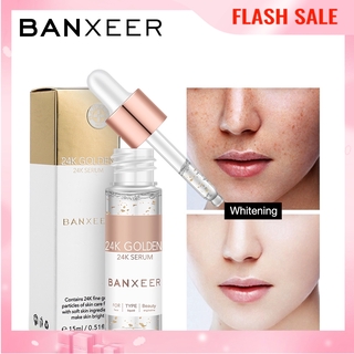 COD BANXEER เซรั่มบำรุงผิวหน้าโปร่งแสงต่อต้านริ้วรอย 15ml