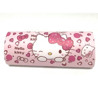 KITTY  กล่องแว่น กล่องแว่นตา GLASSES CASE ทรงใหม่ ลาย PINK  BIG1  คิตตี้ ตลับแว่น ฝาปิด (แม่เหล็ก) ขนาด 5.5 x 3.5 PM