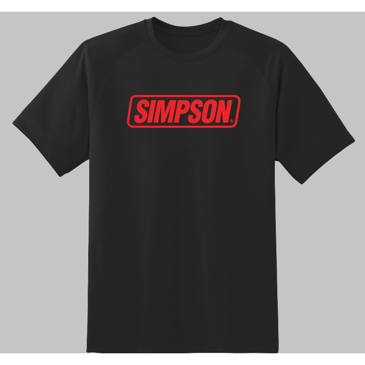 เสื้อยืดหมวกกันน็อค SIMPSON