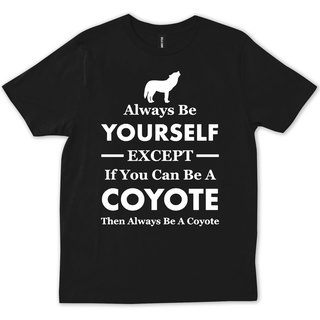 ขายดี เสื้อยืดลําลอง แขนสั้น พิมพ์ลาย Coyote Coyote Loer AFngoi45LGmadc63S-5XL