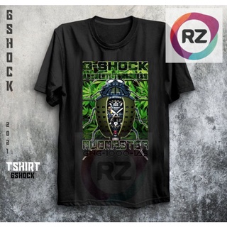 คอตต้อนคอกลมเสื้อยืด พิมพ์ลาย GShock Mudmaster Hybrid ไซซ์ XS-5XLS-5XL