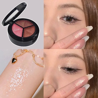 Gorgeous Shiny Eye Makeup / Earth Tone อายแชโดว์ กันน้ํา ติดทนนาน / อายแชโดว์ชิมเมอร์กลิตเตอร์ประกายมุก เครื่องสําอาง