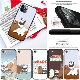 Fl97 เคสโทรศัพท์มือถือนิ่ม ลาย We Bare Bears สําหรับ iPhone 13 12 Pro Max Mini XS Max X