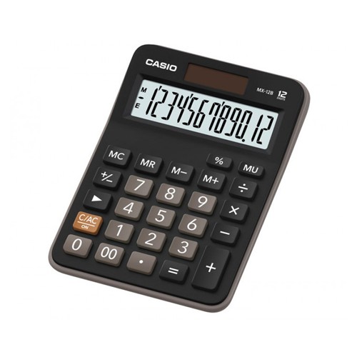 Casio เครื่องคิดเลขตั้งโต๊ะ 12 หลัก รุ่น MX-12B