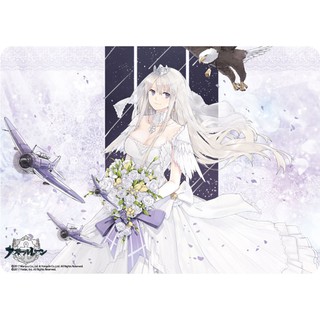 Character All Purpose Rubber Mat Azur Lane "Enterprise" Wedding Ver. - เพลแมท, แผ่นรองเล่นยาง