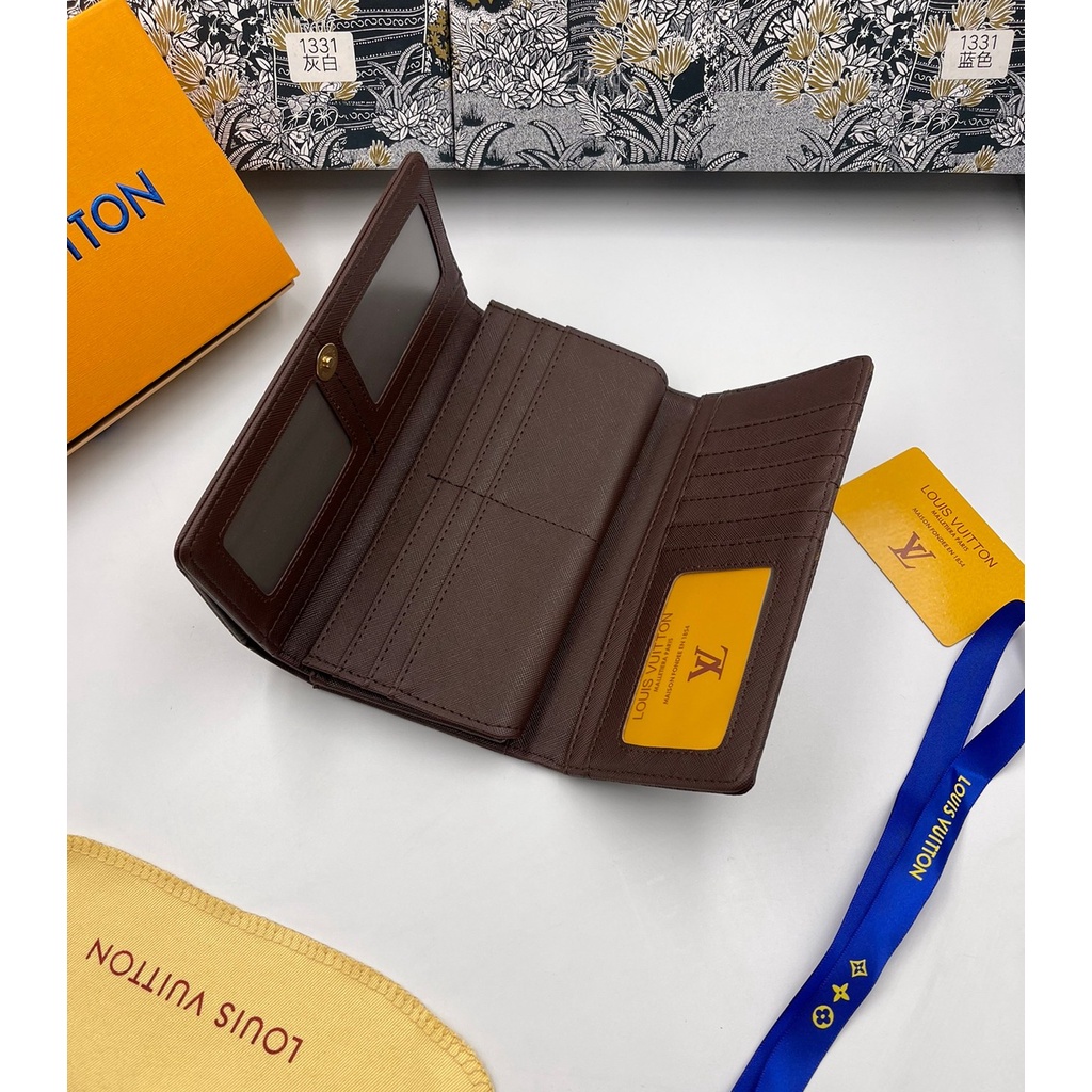 กระเป๋าสตางค์ ผู้หญิง ใบยาว แบบพับ 7.5 นิ้ว พร้อมส่ง - รูปที่ 4