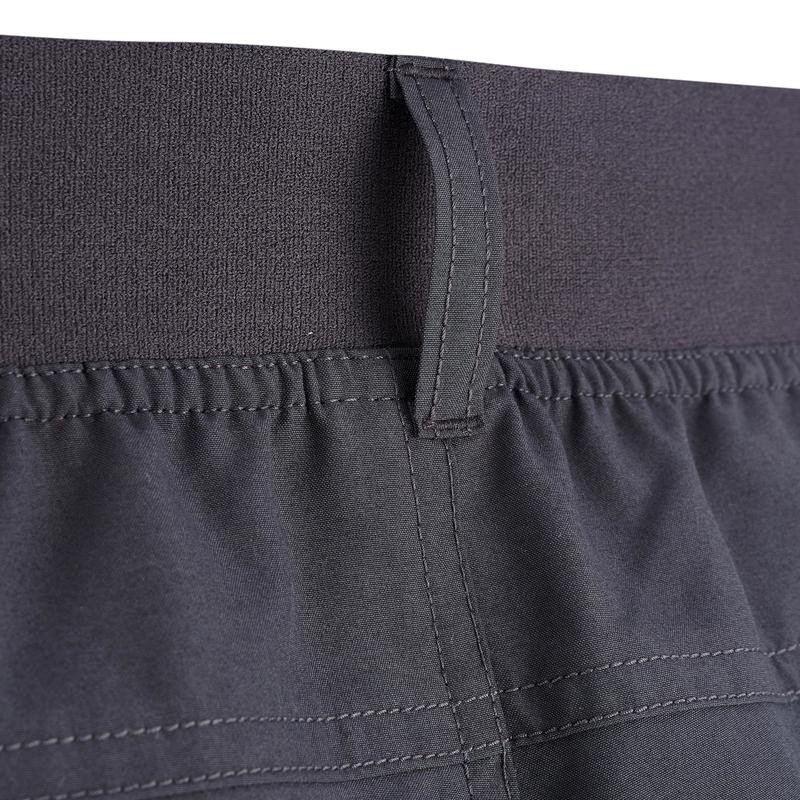 กางเกงขายาวผู้ชายเดินป่า NH100 สีเทา Men s hiking trousers NH100 thumbnail 7