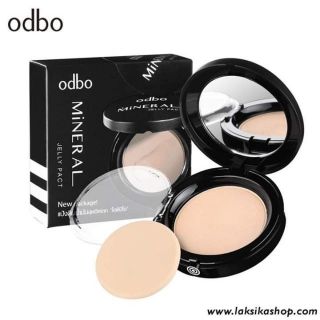 Odbo แป้งเนื้อดินน้ำมัน โอดีบีโอ มิเนอรัล เจลลี่ แพ็ค   กันน้ำ 100%