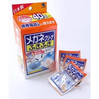 กระดาษเช็ดแว่นตา แผ่นเช็ดแว่นตา ทำความสะอาดเลนส์ Kobayashi Clear Wipe Lens Cleaner ทำความสะอาดแว่นตา เลนส์กล้องถ่ายรูป