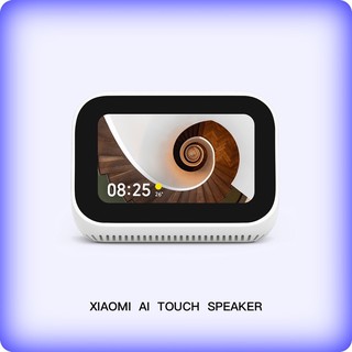 เครื่อง Xiaomi AI Touch Screen Bluetooth 5.0 Speaker Digital Display Alarm Clock WiFi Smart Connect Mi Doorbell