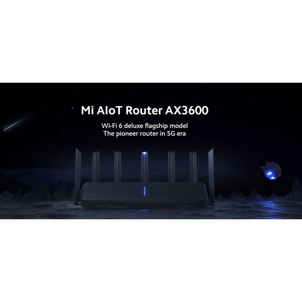 Xiaomi AIoT AX3600 เร้าเตอร์ (GB Ver.) WiFi6 / IoT ac2100 5G ใช้งานร่วมกับ App Mi Home ได้