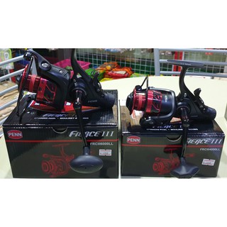 รอกสปินนิ่งเบรคหน้า penn รุ่น fierce 3/ 4 เบอร์ FRC3-4000/ 6000 LL พร้อมคานโยกตั้งเบรคล่วงหน้า/ รอกสปิน