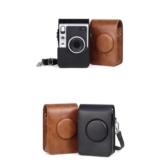 เคสกระเป๋าหนัง Pu พร้อมสายคล้อง สําหรับกล้อง Fujifilm Instax Mini Evo