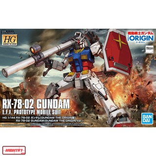 HG 1/144 RX-78-02 GUNDAM The Origin