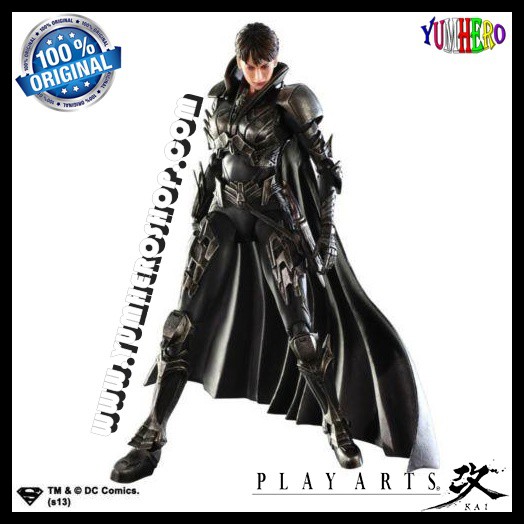 แท้100% Play Arts Kai โมเดล ฟิกเกอร์ ฟลอร่า ซูเปอร์แมน Model Figure Faora UI Superman Man of Steel N