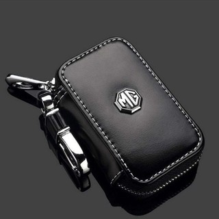 ซองหนังพวงกุญแจรถ MG Leather PU Car Key