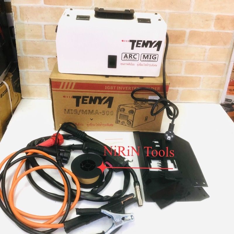 TENYA ตู้เชื่อมมิกซ์ 2 ระบบ รุ่น MIG/MMA-500 (เชื่อมได้โดยไม่ต้องใช้แก๊ส) ตู้เชื่อมรุ่นพิเศษ คุณภาพด