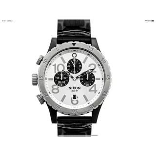 นาฬิกา NIXON MENS A486 180 48-20 CHRONO QUARTZ CHRONOGRAPH พร้อมกล่อง (ใหม่)