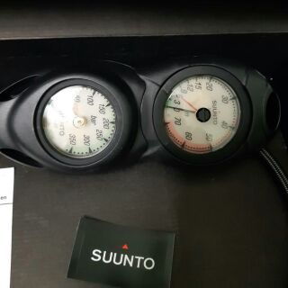 New SCUBA Instrument SUUNTO CB-Two in Line Pressure Gauge Depth Ggauge อุปกรณ์ดำน้ำ