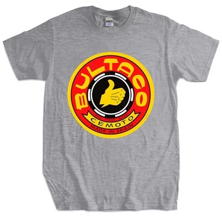 [S-5XL] เสื้อยืด พิมพ์ลายโลโก้รถจักรยานยนต์ Bultaco Cemoto แฟชั่นฤดูร้อน สไตล์คลาสสิก สําหรับผู้ชาย และผู้หญิง