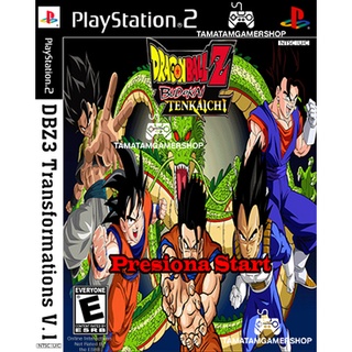 แผ่นเกมส์PS2 Dragon ball Z BUDOKAI TENKAICHI 3 Mod(TransformationsV1) ps2 เกมเพล2 เกมดราก้อนบอล dragonball ps2