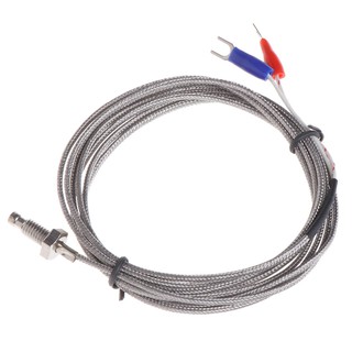 thread m 6 สกรูเซนเซอร์อุณหภูมิ thermocouple k type 2 เมตร