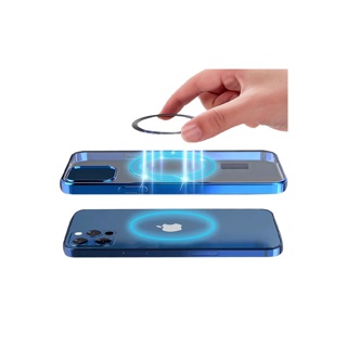 Luken สติกเกอร์แหวนโลหะ แม่เหล็ก สําหรับ iPhone 11 12 13 Pro Max Samsung S21 S20 Ultra