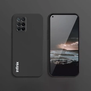 [คลังสินค้าพร้อม] [คลังสินค้าพร้อม] Candy TPU Murah Casing infinix Note 10 Pro/infinix Note 8/infinix Note 10 Case Square Soft Silicagel Cover