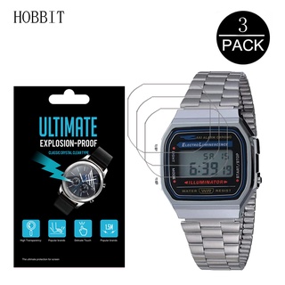 Yifilm ฟิล์มนาโนใส HD กันระเบิด สําหรับ Casio F108WHC A168WA F-84W LA20WH 3 ชิ้น