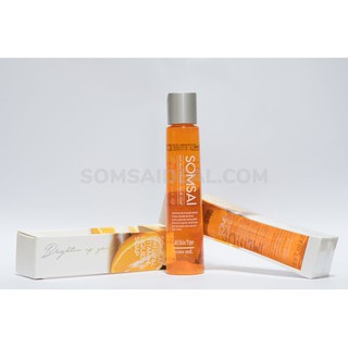 (ขวดเล็ก) SOMSAI ส้มใส สบู่เหลวส้มใส ขวดเล็ก( 100 ml. / 1 ขวด )