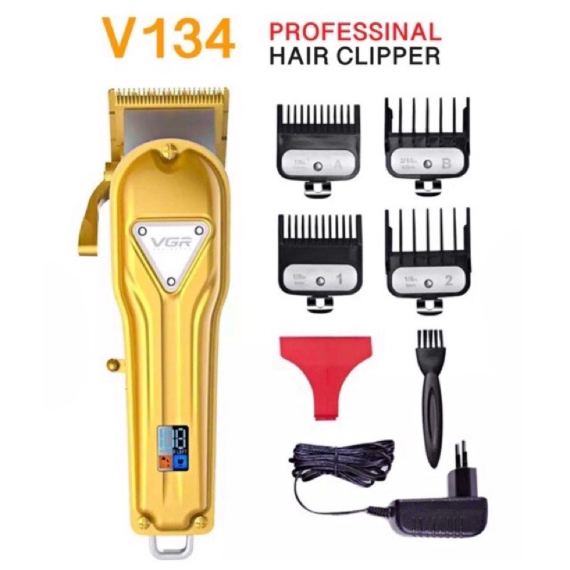 VGR V-134 รุ่นใหม่ล่าสุด แบตตาเลี่ยน ตัดผม ปัตตาเลี่ยนตัดผม VGR V-134 มีจอLCD