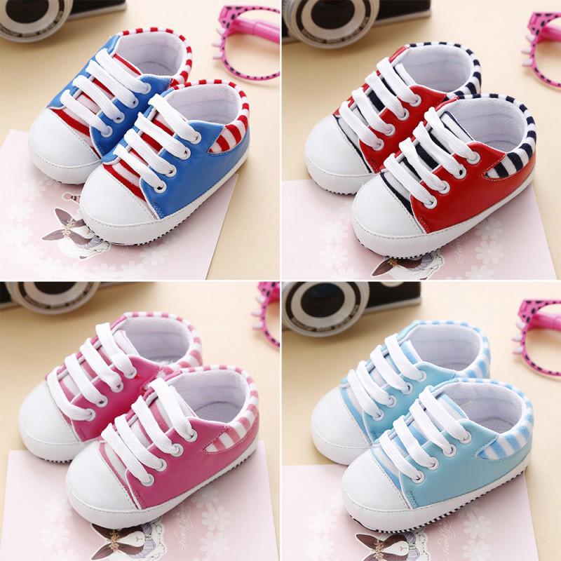 รองเท้าเด็ก 0-18 เมตรอ่อนนุ่มไม่ลื่นผ้าใบเด็กทารก welcome to our store
