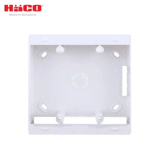 HACO กล่องลอย บล็อคลอย สีขาว Alpha รุ่น AP-B006.