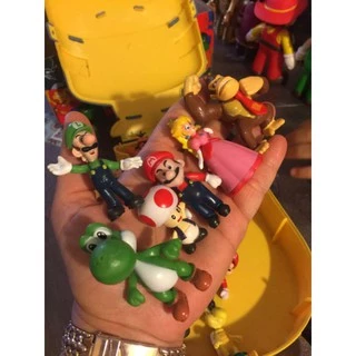 (🎉พร้อมส่ง🎉) โมเดลมาริโอ้ mario 18ตัว/แพ็ค เจ้าหญิง ไดโนเสาร์ ของขวัญ ของเล่นเด็ก น่ารักมาก