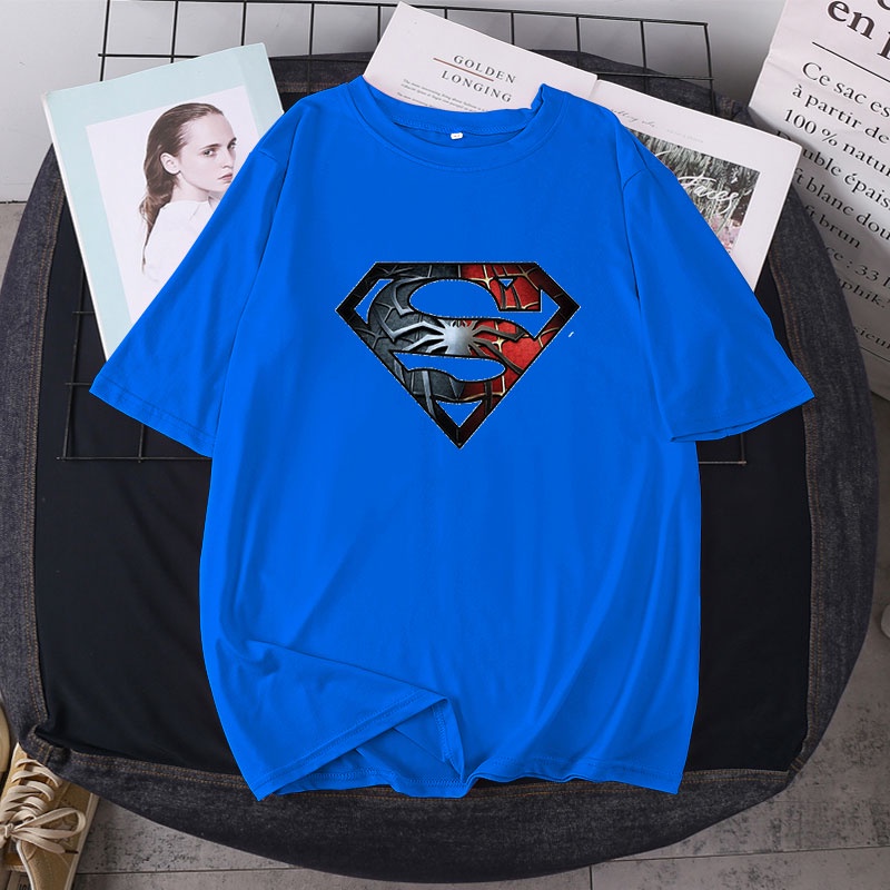 BK-393-SHORT เสื้อยืดแขนสั้นพร้อมส่ง 7สี ลายการ์ตูน ขายดีตามเทรนต์ ลายน่ารัก สีสันสดใส่น่ารัก ใส่ได้ทั้งหญิงและชาย