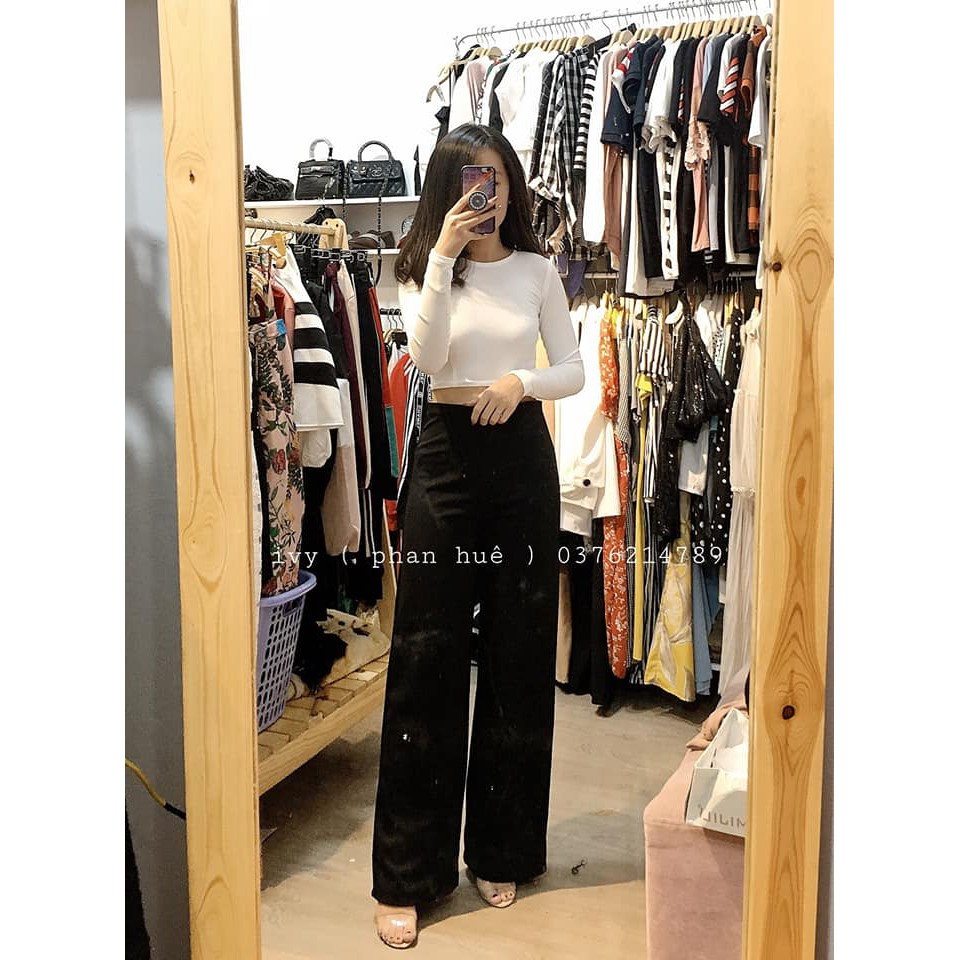 กางเกงขากว้าง Vitex Snow