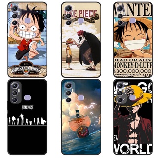 เคส Infinix Hot 11 Hot 11S Case การ์ตูน One Piece เคสซิลิโคน Soft Black TPU โทรศัพท์มือถือ Back เคส