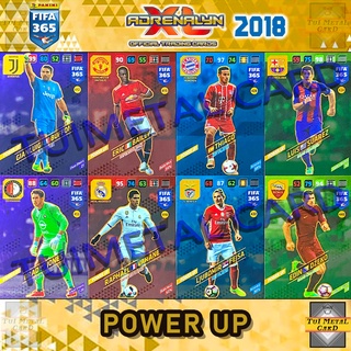 PANINI FIFA 365 2018 ADRENALYN XL: POWER UP การ์ดสะสมฟุตบอล Football Trading Card