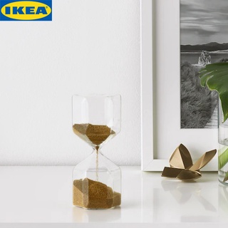 IKEA TILLSYN ทิลล์ซึน นาฬิกาทรายตั้งโชว์, ของตกแต่งที่เพิ่มลูกเล่นให้บ้านดูโดดเด่นสะดุดตา แก้วใส16 ซม.