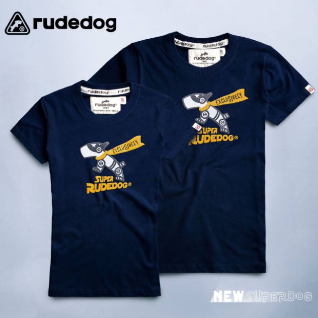 Rudedog เสื้อยืด หญิง รุ่น New Super สีกรม