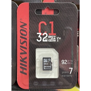 เมมโมรีการ์ด Hikvision Micro SDcard Class10