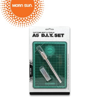 Mornsun มีดคัตเตอร์ + MAT (A5 ART DIY SET) 1 ชุด