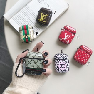 เคสหูฟังบลูทูธไร้สาย แบบนิ่ม ลายแบรนด์หรู สําหรับ airpods pro gen 2 1 2 pro 3