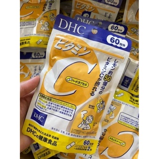 DHC-Supplement Vitamin C 60 Days [60Days] ยอดขายดีอันดับหนึ่งในญี่ปุ่น ช่วยลดความหมองคล้ำบนใบหน้า เพิ่มความชุ่ม