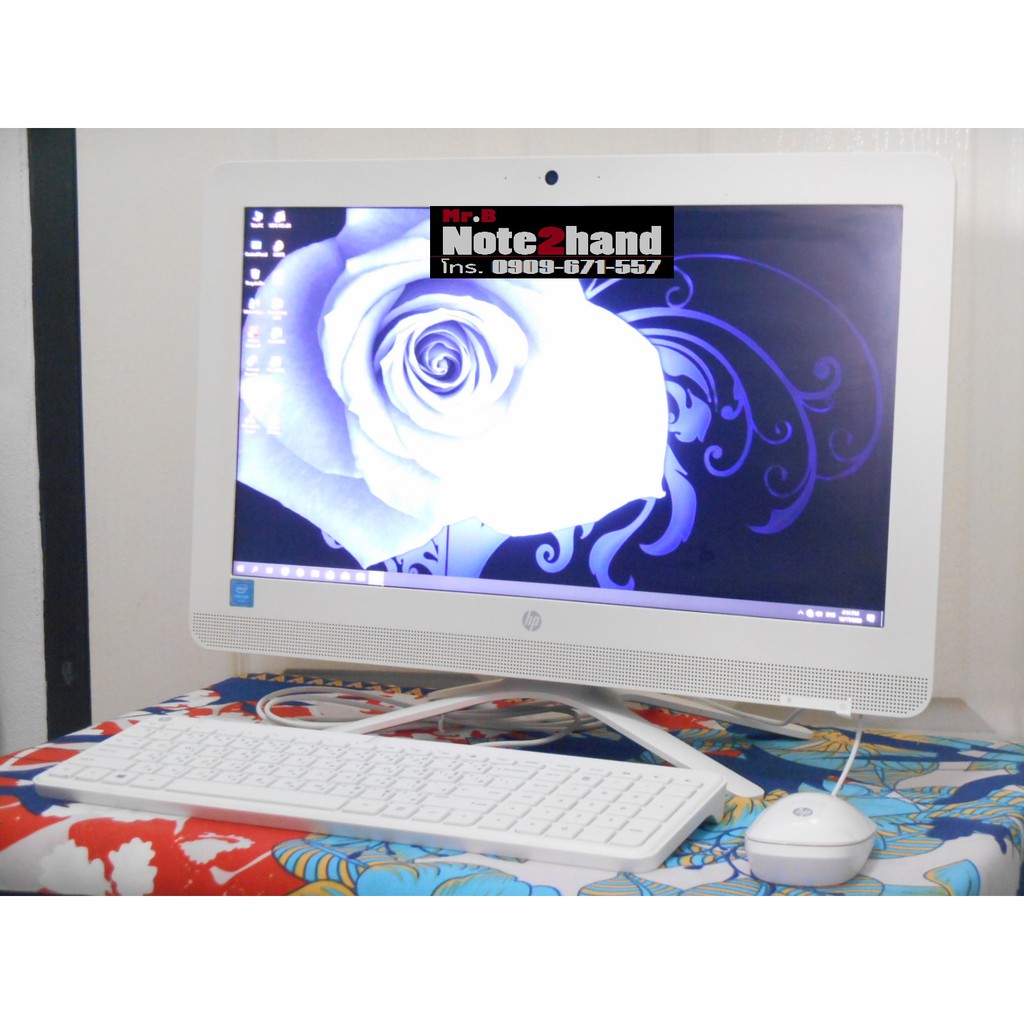 โน๊ตบุ๊คมือสอง HP All-In-One CPU Pentium J3710 จอ19.5”FHD แรม4+HDD1TB+การ์ดจอ400/405
