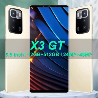 ราคาXiaomi POCO โทรศัพท์ X3 GT ยี่ห้อใหม่ของแท้ มือถือราคาถูก สมาร์ทโฟน 8GB+256GB 5G คอร์สออนไลน์ แอพธนาคาร โทรศัทพ์มือถือ
