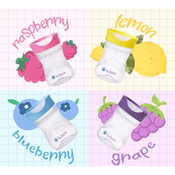 Bbox Training cup แก้วน้ำหัดดื่มเหมาะสำหรับเด็ก 12 เดือนขึ้นไป (4 color)