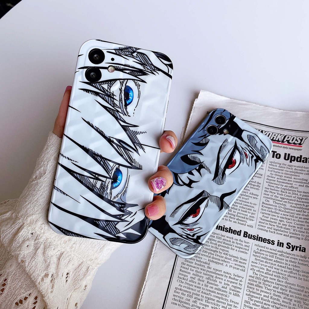 แฟชั่น Japanese anime Jujutsu Kaisen เคส iPhone 13 pro max 12 pro max 12 pro 11 pro max เคสมือถือ เคส ไอโฟน ip 7p 8plus 7plus 7 8 xr xs x max case #8